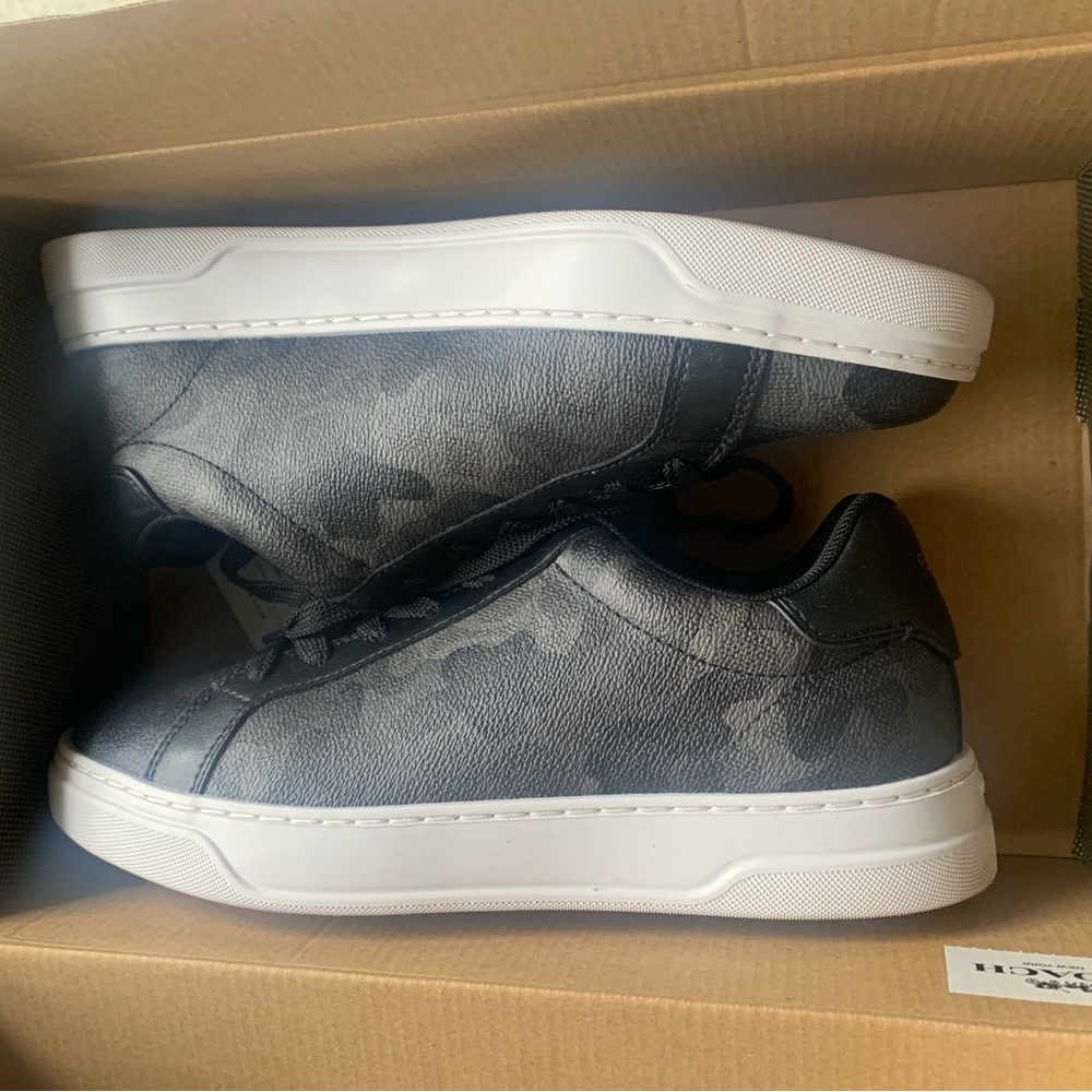 Coach High Line Signature Sneakers in Camo